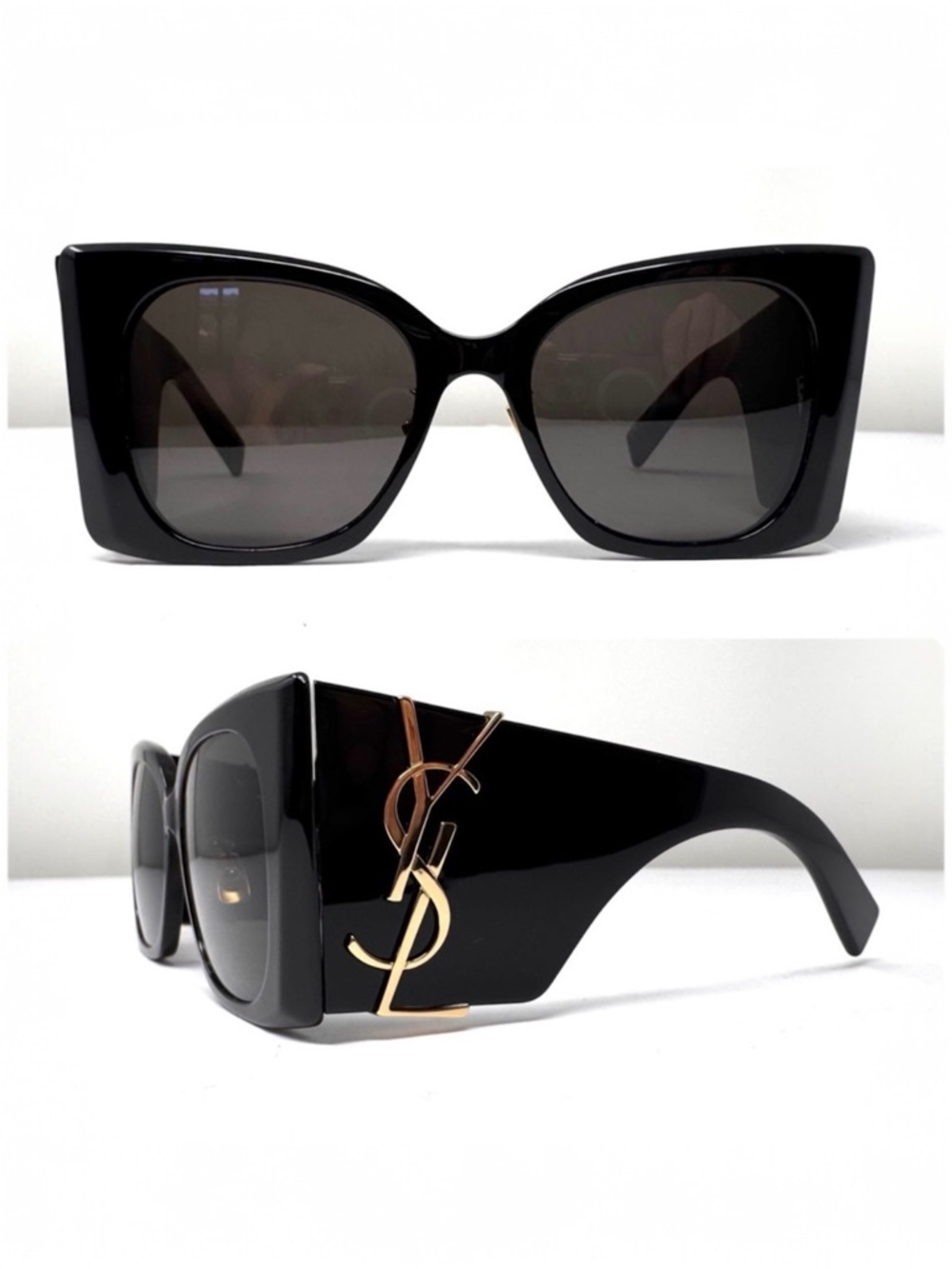 SAINT LAURENT Blaze sunglasses, made in Italy